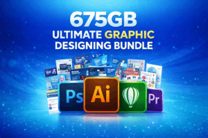 675GB Ultimate Graphic Designing Mega Bundle